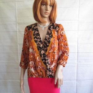 NWT - ZAC & RACHEL blouse - sz PS - MSRP $48.00